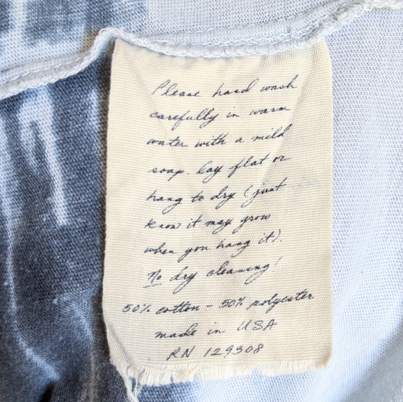 Raquel Allegra Painters Stripe Jersey Shirt Dress - Picture 11 of 13